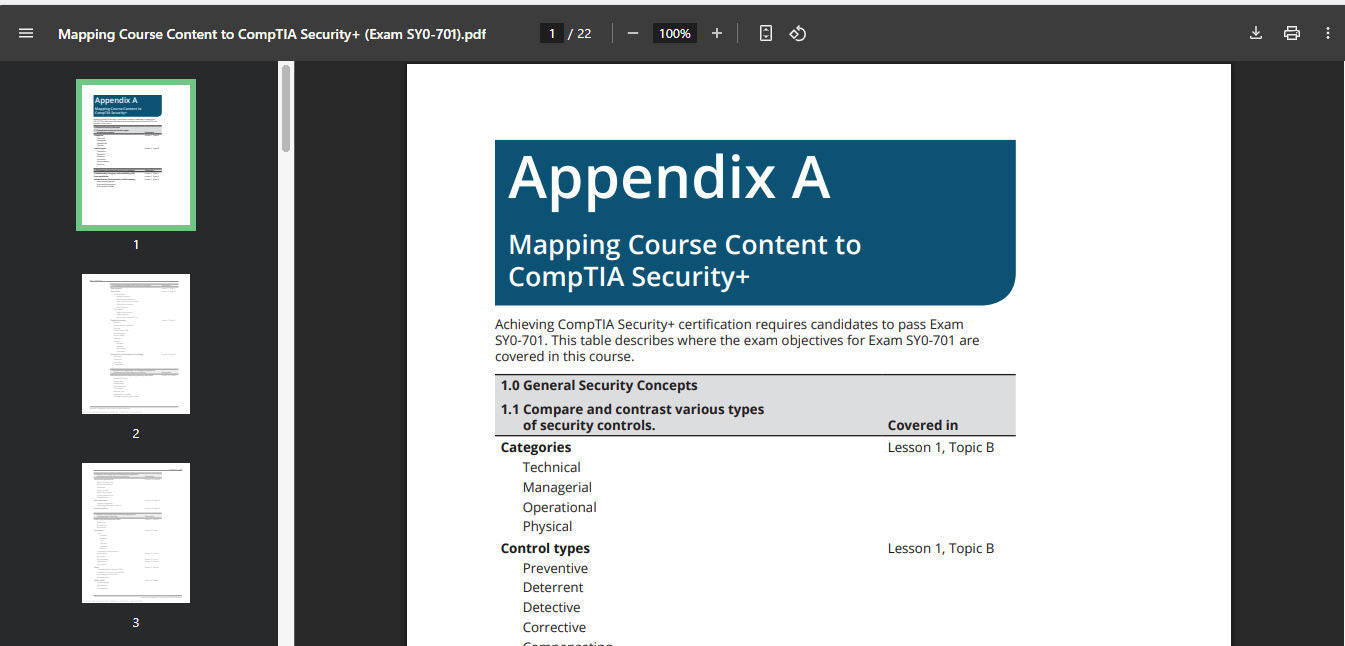 เรียนรู้ CompTIA Security+ CertMaster + ห้องปฏิบัติการ (SY0-701)