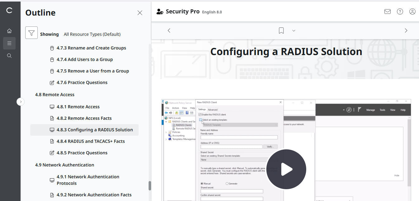 TestOut Security Pro for Security+ (SY0-701) -  Individual License : 12 Month Access